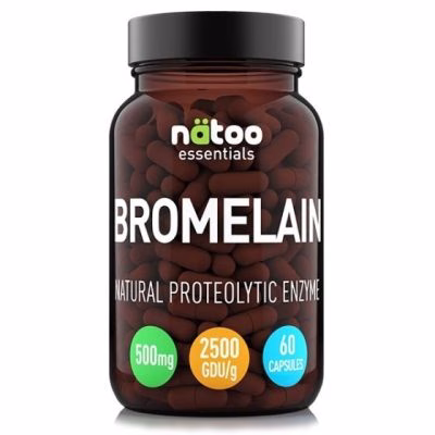 NATOO Essentials Bromelain 500mg 60 caps