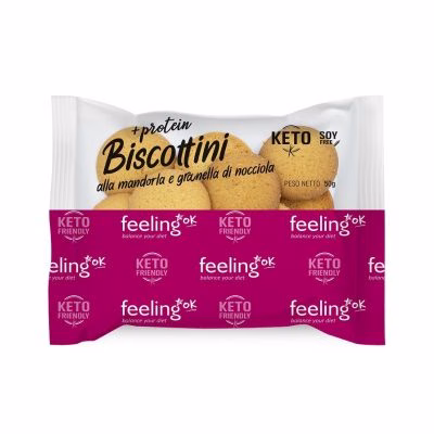 BISCOTTINI + PROTEIN MANDORLA NOCCIOLE 50G