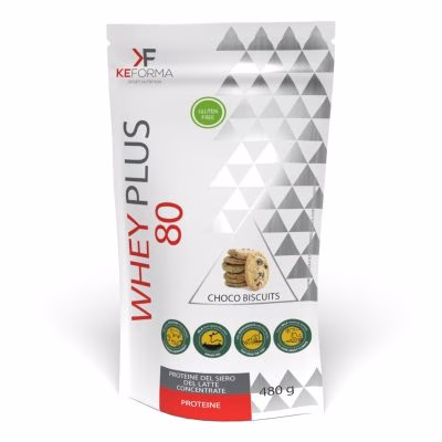 WHEY PLUS 80 CHOCO BISC 900G