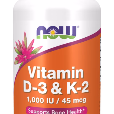 Vitamin D-3 & K-2 1000IU 120caps