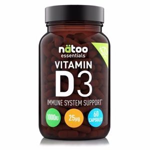 NATOO Essentials Vitamin D3 Vegan 25 mcg 60