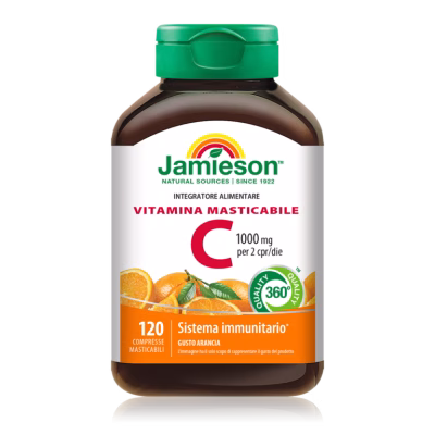 JAMIESON VIT C MAST 1000MG ARANCIA 120 CPR