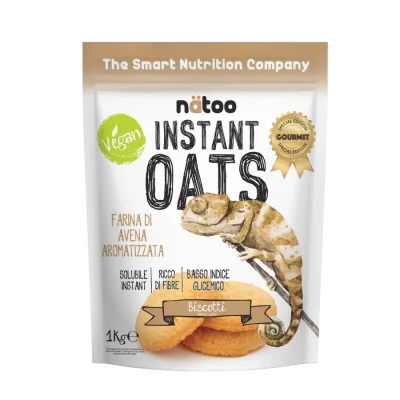 NATOO Farina di Avena gusto Biscotto 1kg (ex Cookies & Cream