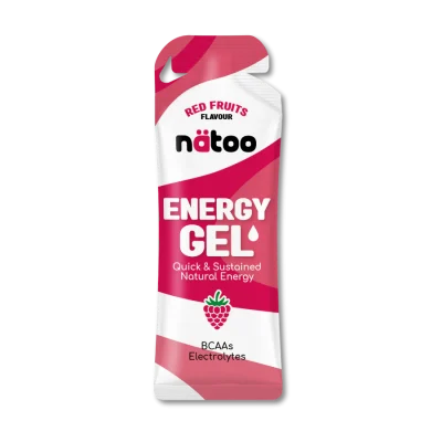 NATOO Energy Gel gusto Red Fruits 24 x 52gr