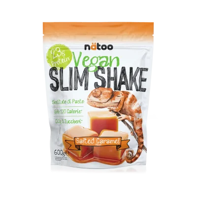 NATOO Slim Shake Sostitutivo di Pasto Proteico 600g Salted C