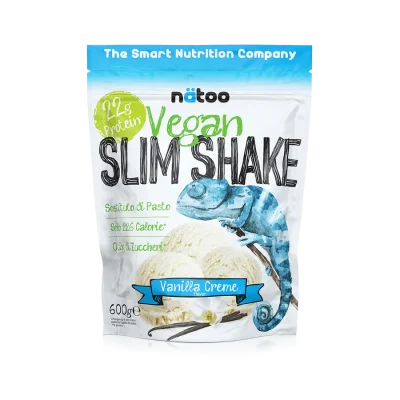 NATOO Slim Shake Sostitutivo di Pasto Proteico 600g Vanilla