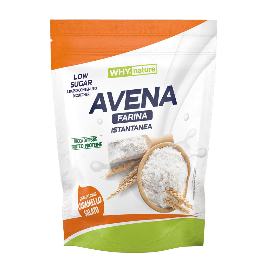 LOW SUGAR - AVENA FARINA ISTANTANEA CARAMELLO SALATO