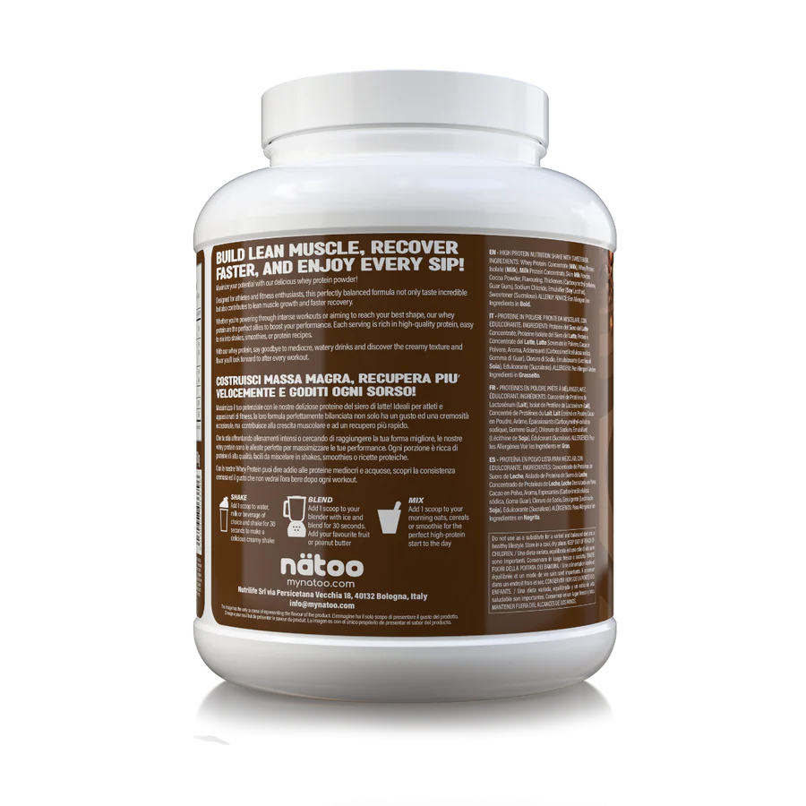 NATOO Whey protein2kg ChocoNut - immagine 3