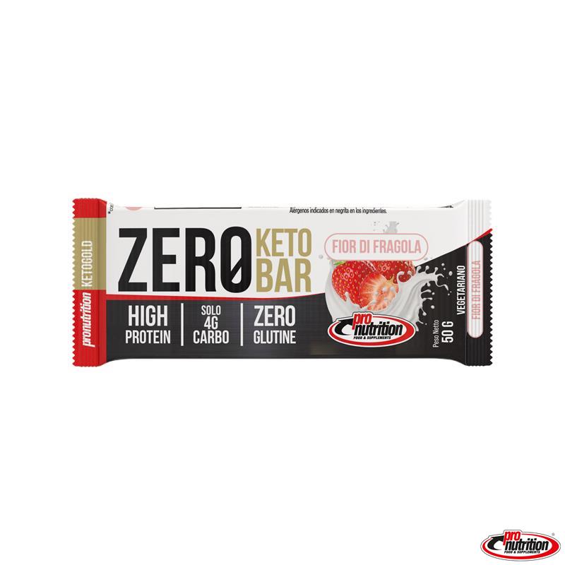 ZEROKETO BAR 50G FIOR DI FRAGOLA