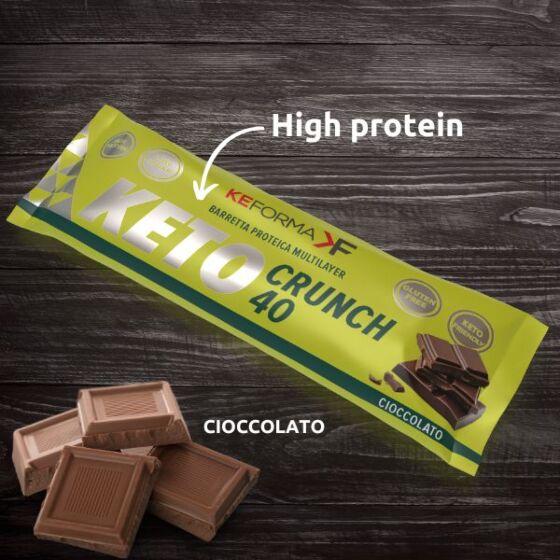 KETO CRUNCH 40g CIOCCOLATO