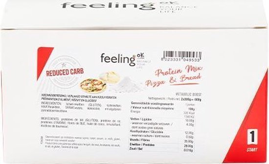 PROTEIN MIX PIZZA E BREAD 2x300g - immagine 2
