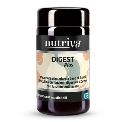 NUTRIVA DIGEST PLUS 30 CPR MASTICABILI