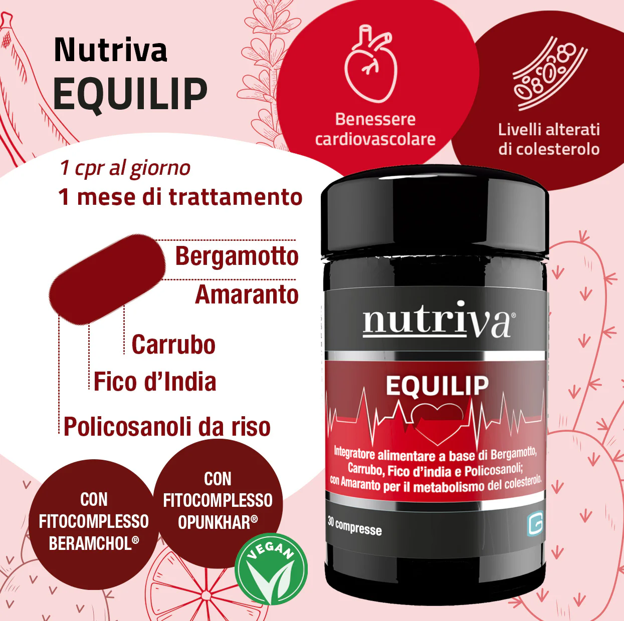 NUTRIVA EQUILIP 30 CPR - immagine 2